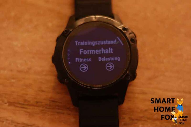 Поддержка во время тренировки на Garmin Fenix 6 Pro.